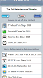 Mobile Screenshot of m.latania.co.uk